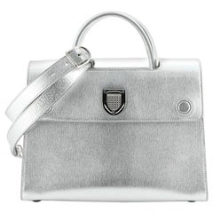 Christian Dior Diorever Handbag Leather Medium