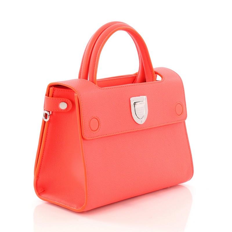 Christian Dior Diorever Handtasche Leder Mini (Rot)