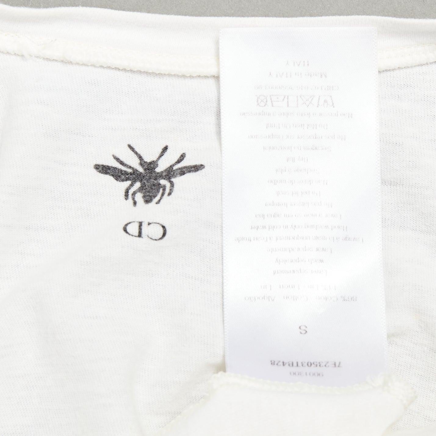 Christian Dior Dio(r)evolution crema, grigio, cotone e lino lavato, tshirt S. White in vendita 4