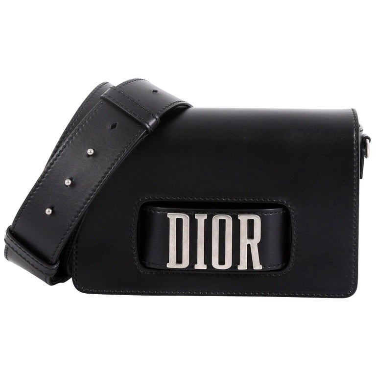 Christian Dior Dio(r)evolution Flap Bag Leather Medium at 1stDibs