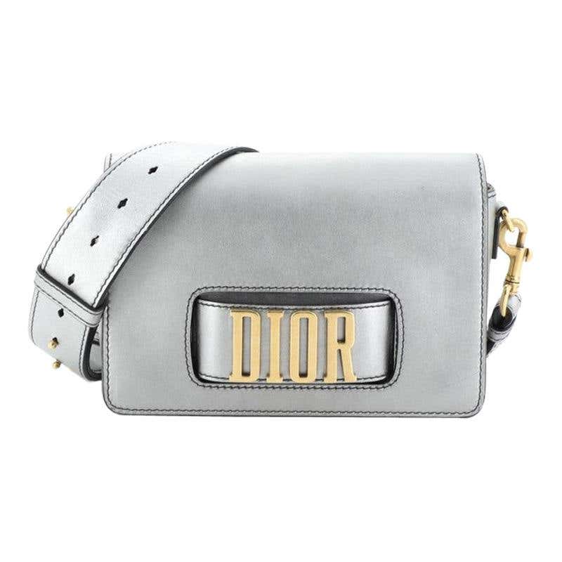 Christian Dior Dio(r)evolution Flap Bag Leather Medium at 1stDibs