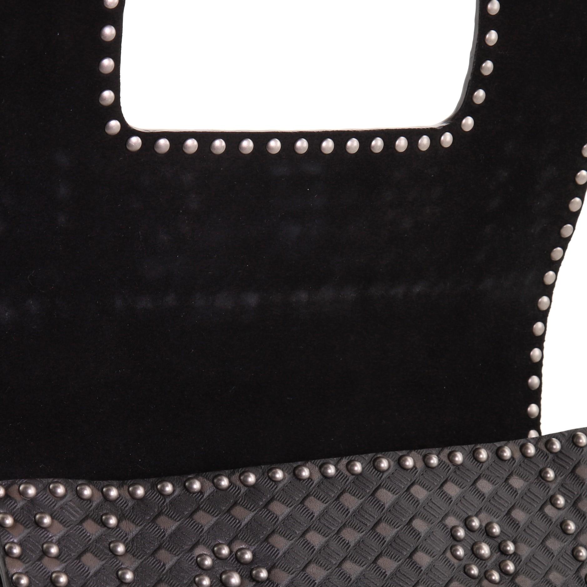 Women's or Men's Christian Dior Dio(r)evolution Flap Bag Studded Embossed Leather Medium