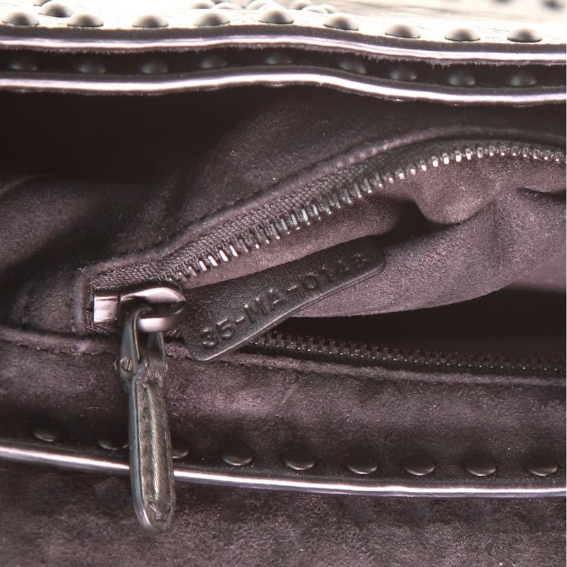 Christian Dior Dio(r)evolution Flap Bag Studded Embossed Leather Medium 2