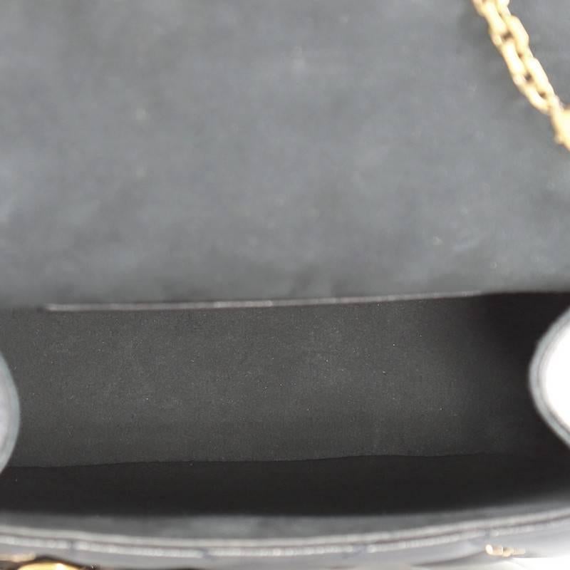 Christian Dior Dio(r)evolution Round Clutch with Chain Studded Leather Small 1