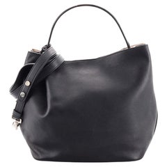 Christian Dior Diorific Bucket Bag Leather Small