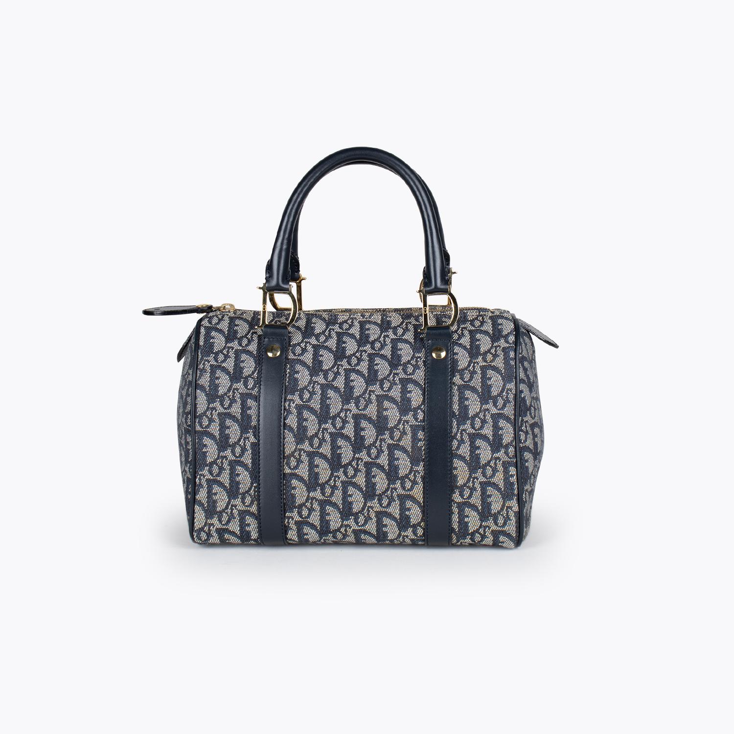Black Christian Dior Diorissimo Boston Bag For Sale