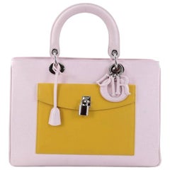 Christian Dior Diorissimo Pocket Tote Leather Medium