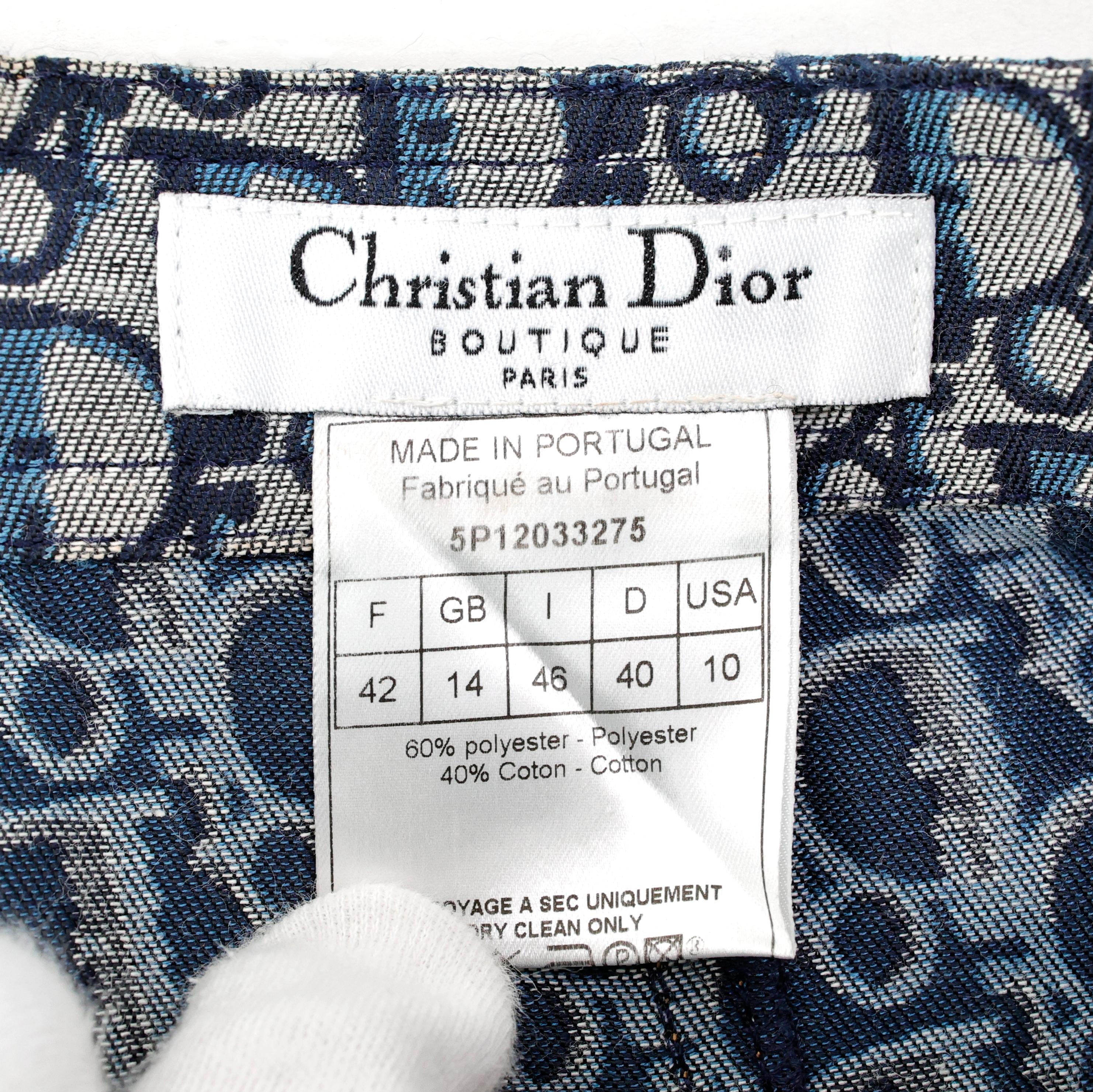 Christian Dior Diorissimo Tailleur (veste et jupe) en vente 2