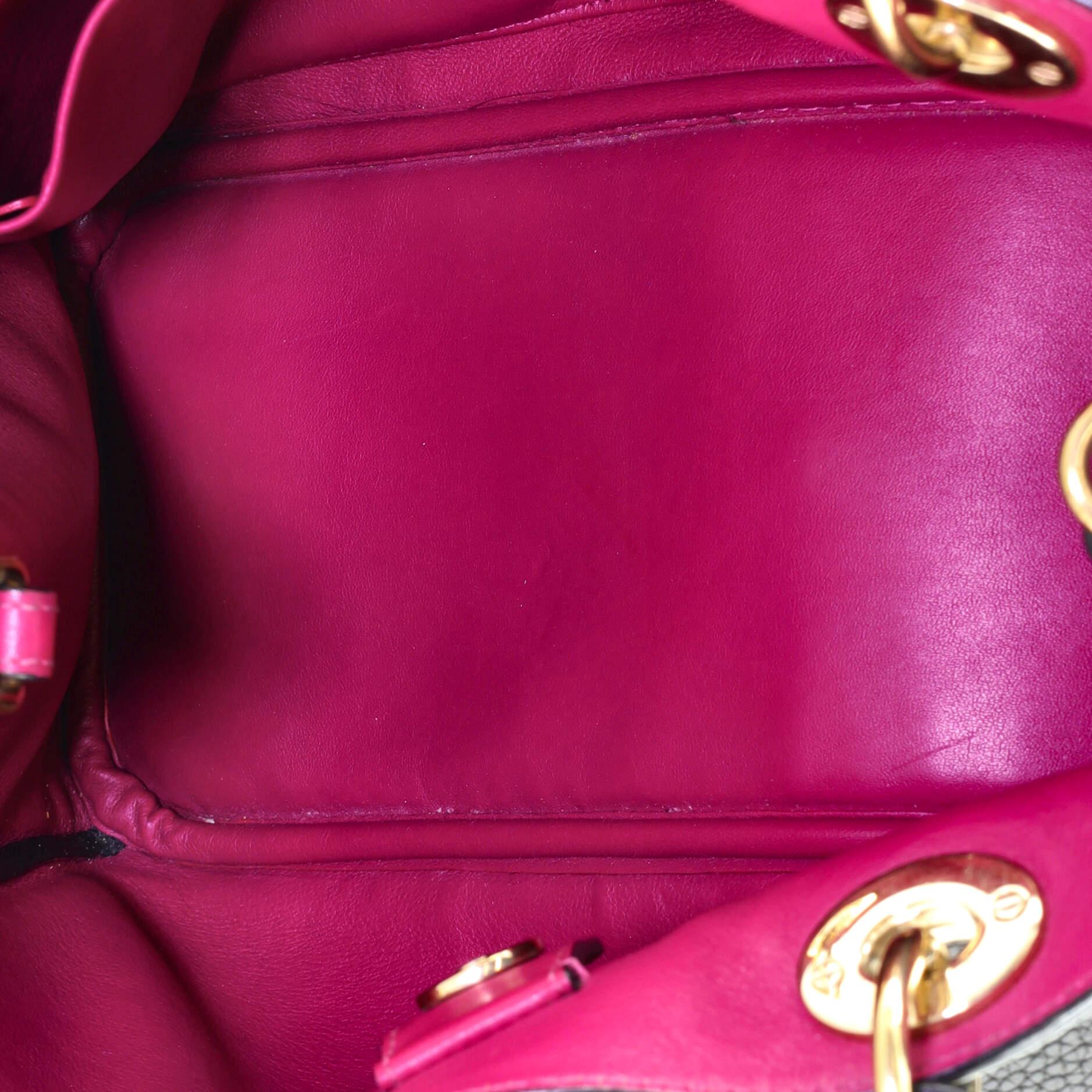 Christian Dior Diorissimo Tote aus gekörntem Leder Medium 1