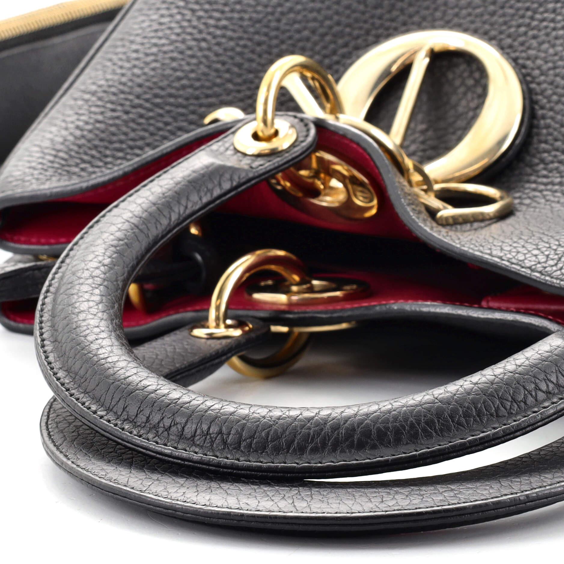 Christian Dior Diorissimo Tote aus gekörntem Leder Medium 2