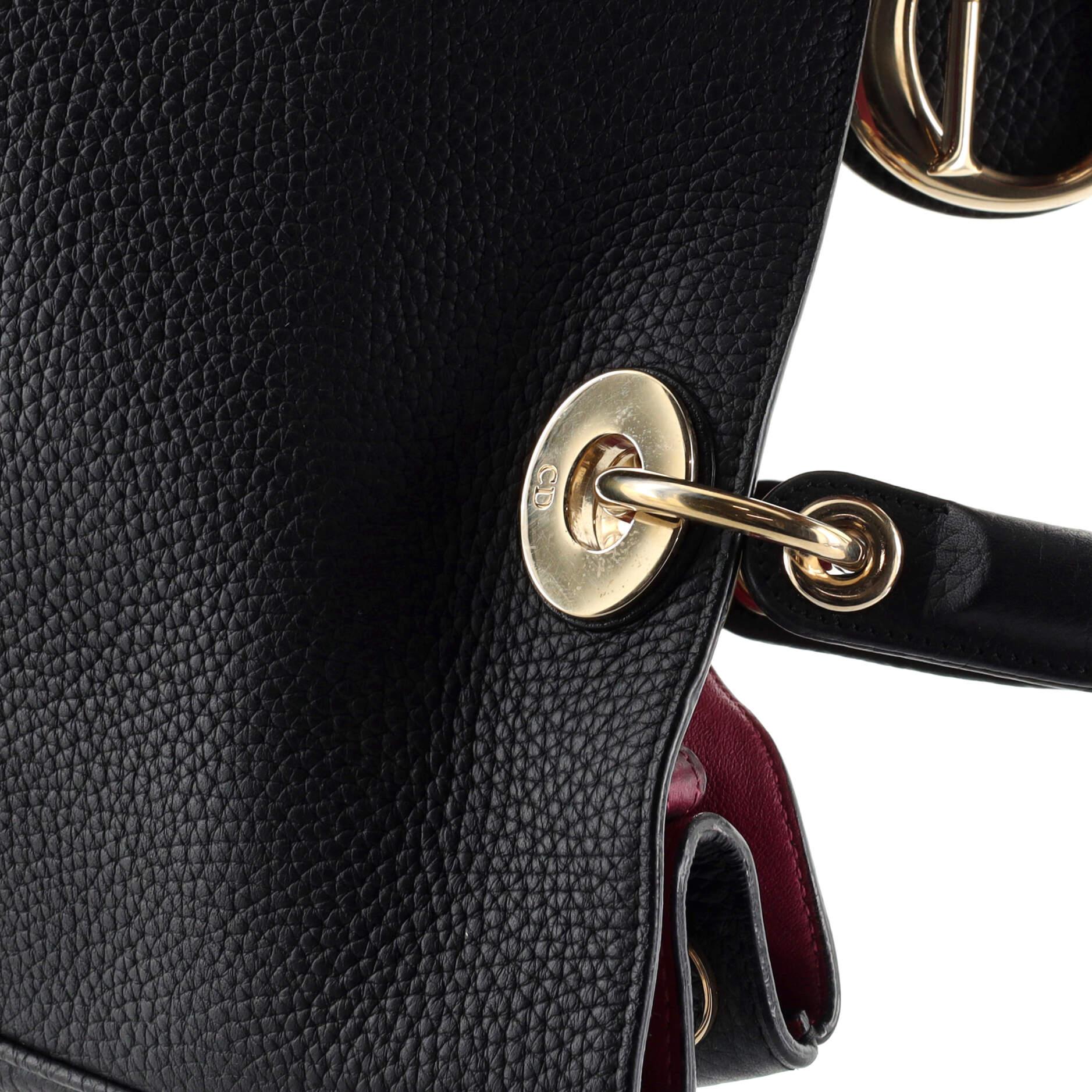 Christian Dior Diorissimo Tote aus gekörntem Leder Medium 3