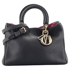 Christian Dior Diorissimo Tote aus gekörntem Leder Medium