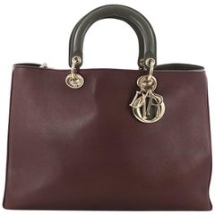 Christian Dior Diorissimo Tote Smooth Calfskin Large
