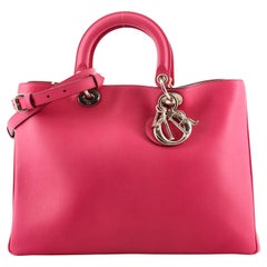 Christian Dior Diorissimo Tote Smooth Calfskin Large