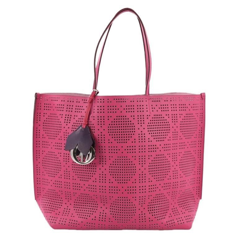 Christian Dior Dioriva Tote Perforated Leather at 1stDibs