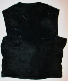 Christian Dior 'Diorling' Schwarze Samt-Weste