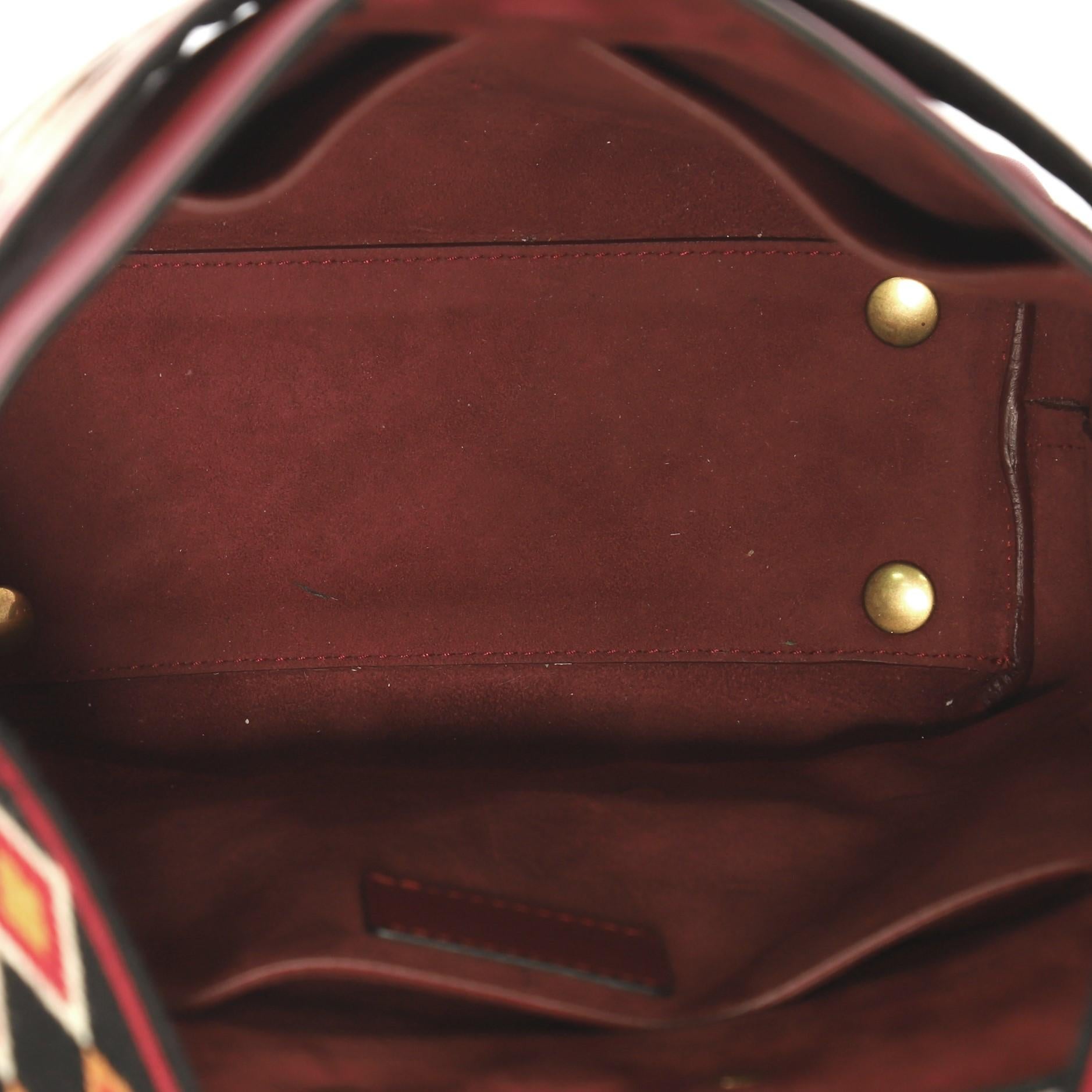 Women's or Men's Christian Dior DiorOdeo Hobo Calfskin with Embroidered Detail Small