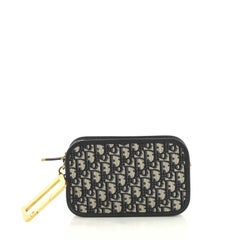 Christian Dior Diorquake Clutch Oblique Canvas Small