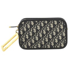 Christian Dior Diorquake Clutch Oblique Canvas Small