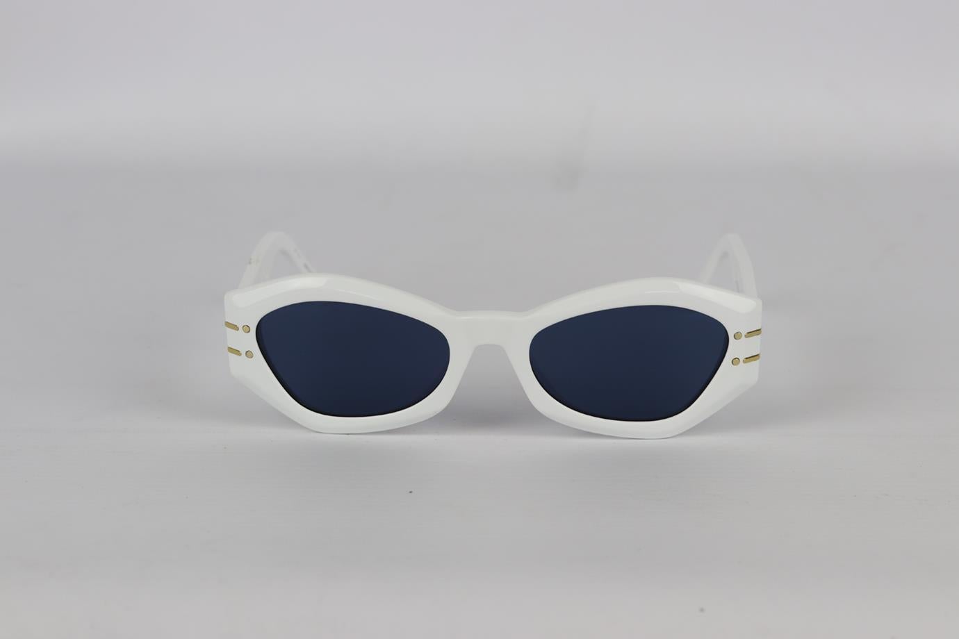 diorsignature b1u cat-eye acetate sunglasses