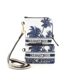 Christian Dior Travel Mehrfunktionaler Beutel mit bedrucktem technischem Stoff