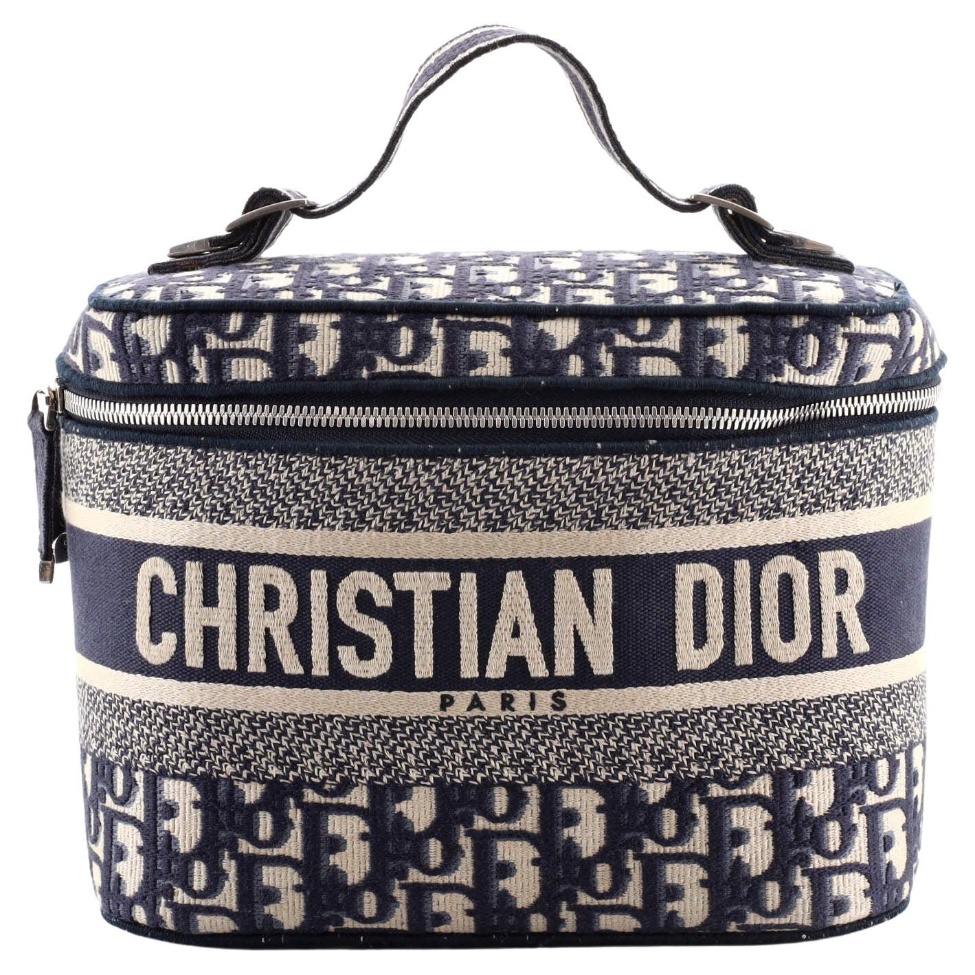 Christian Dior DiorTravel Vanity Case Oblique Canvas