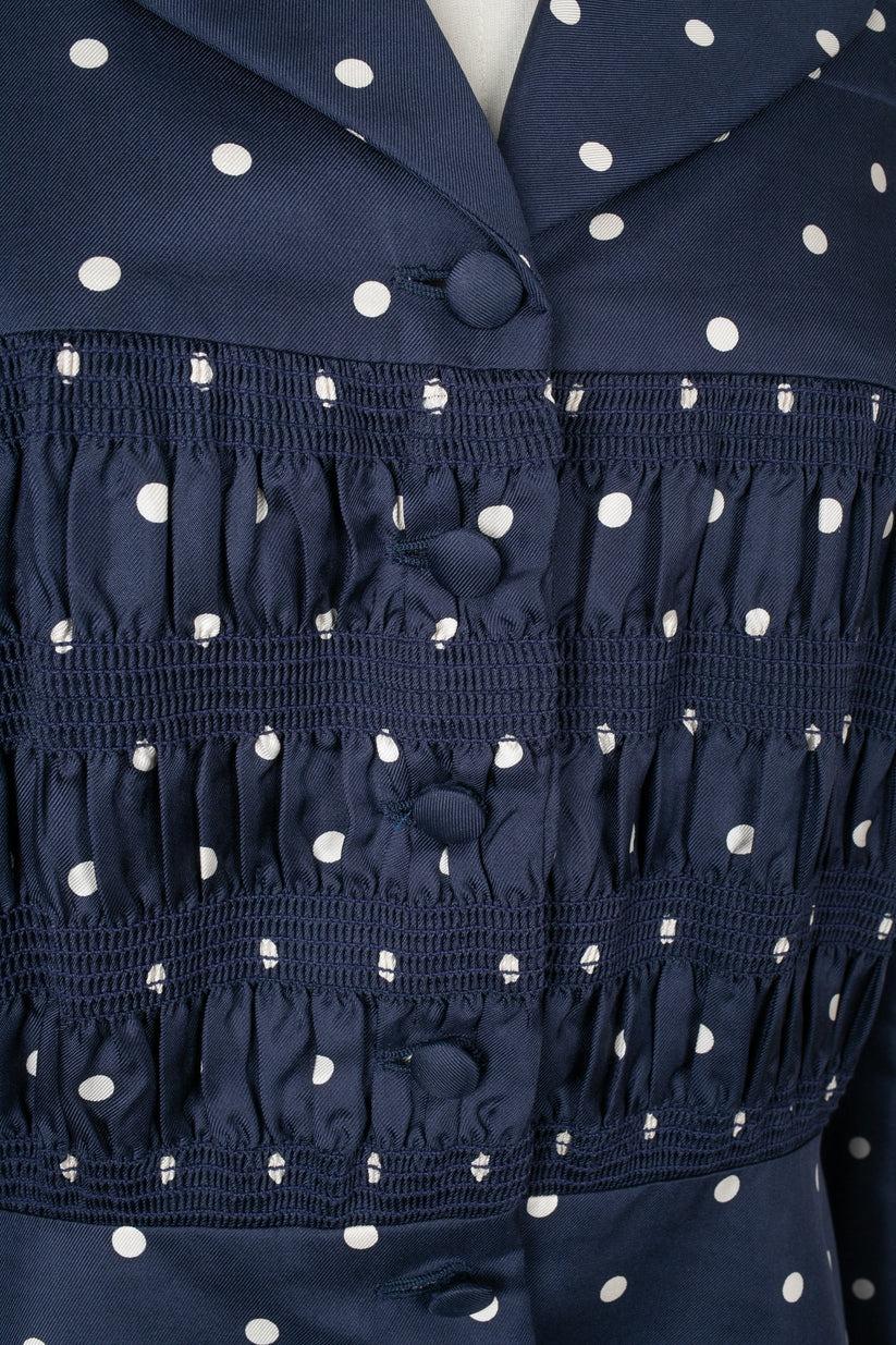 Christian Dior Dotted Jacket For Sale 3