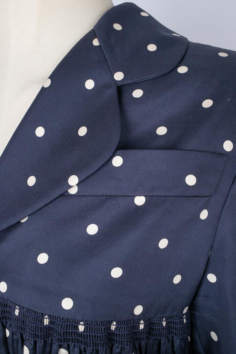 Christian Dior Dotted Jacket For Sale 4
