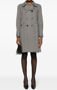 Christian Dior Manteau à double boutonnage