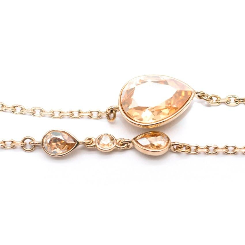 Christian Dior Double Strand Gold Vermeil Necklace 1