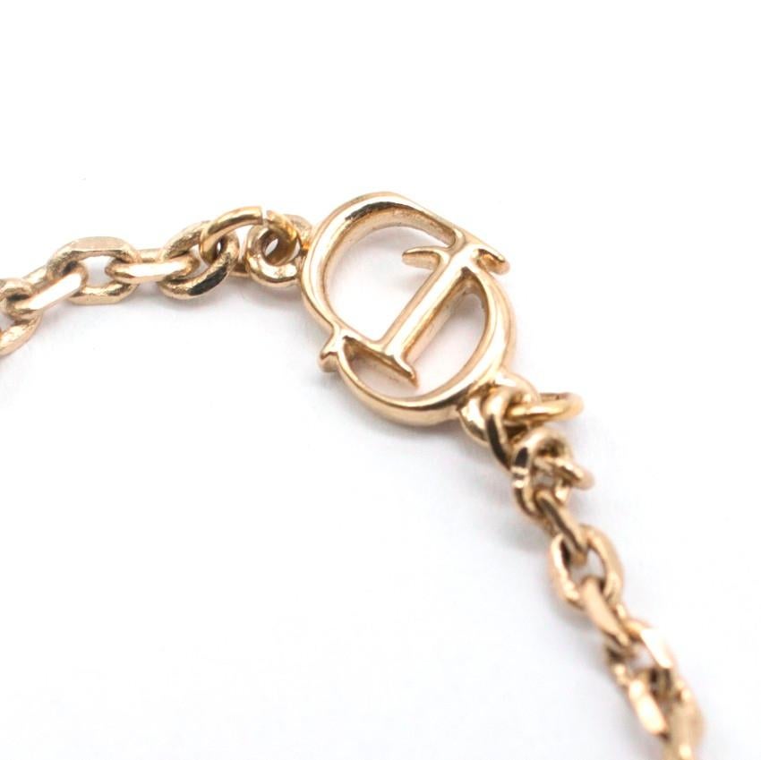 Christian Dior Double Strand Gold Vermeil Necklace 3