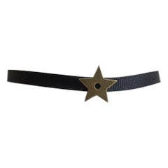 Christian Dior D'Porte Bonheur Star Ribbon Choker