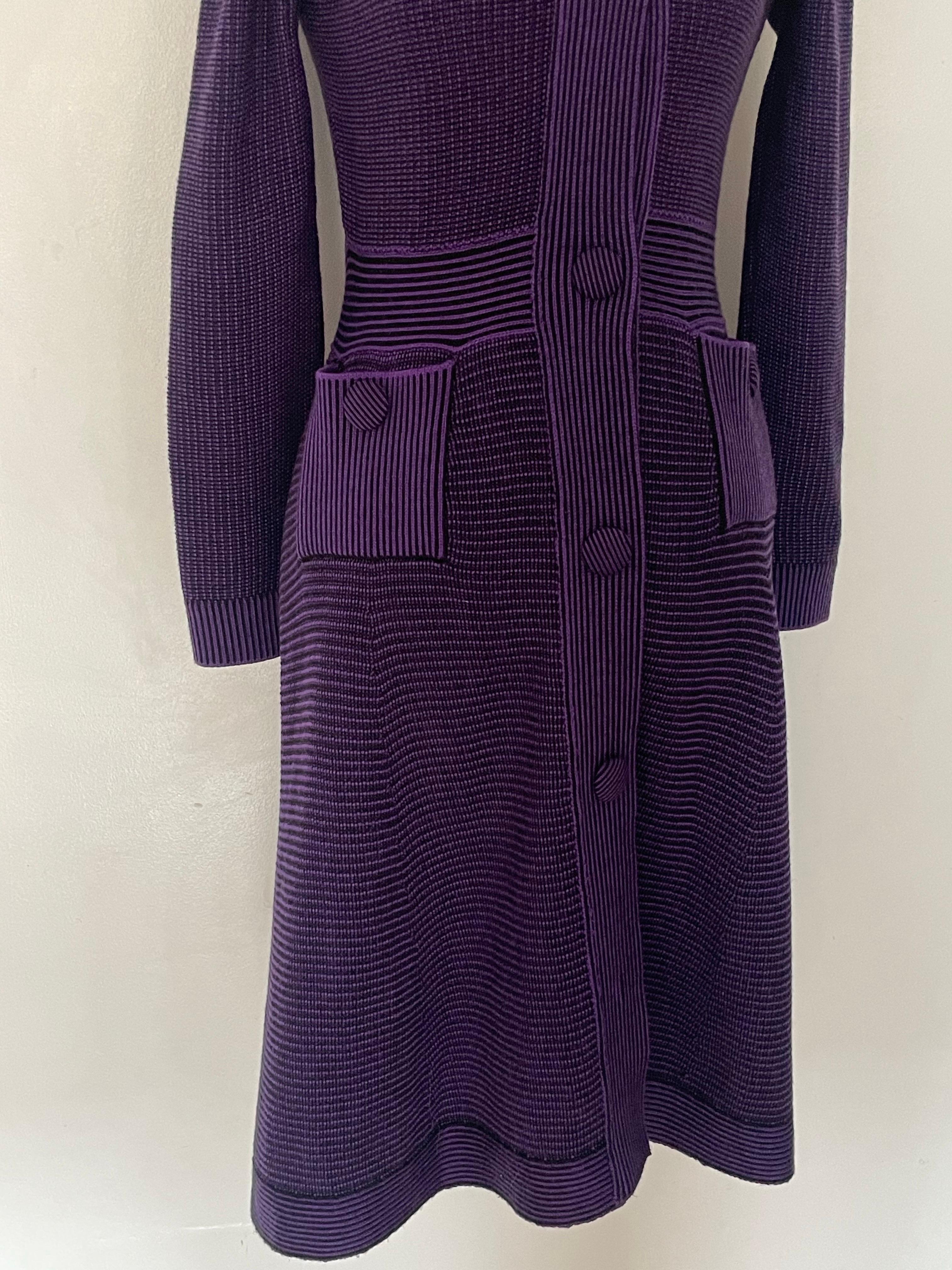 CHRISTIAN DIOR Set di abito e giacca lunga. in vendita 12