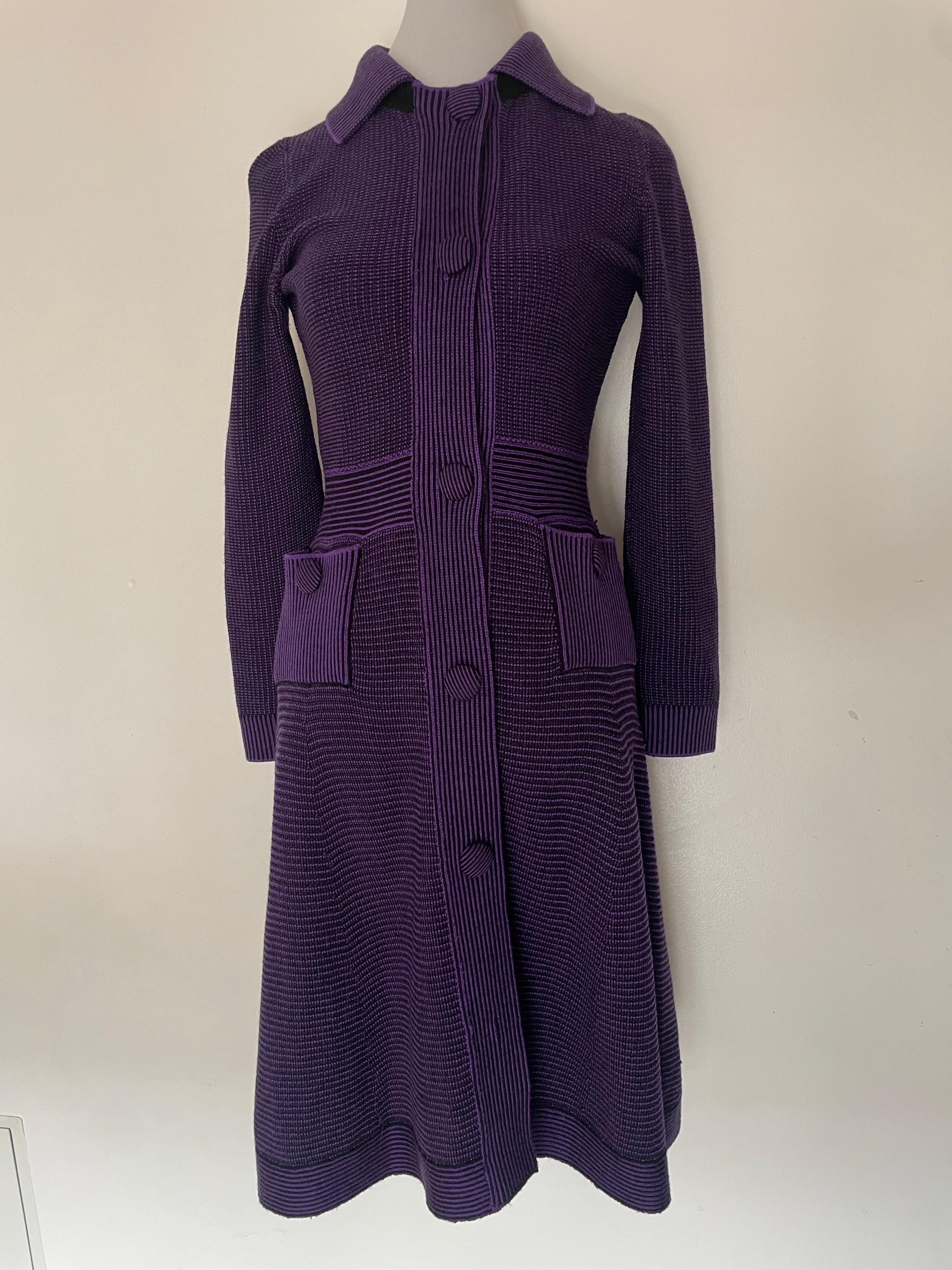 CHRISTIAN DIOR Set di abito e giacca lunga. in vendita 1