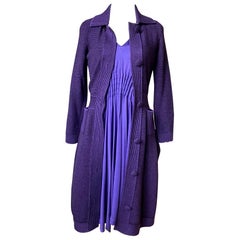 CHRISTIAN DIOR Dress and long jacket set.