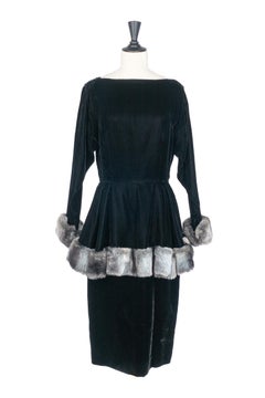 Christian Dior dress by Marc Bohan, Winter 1983