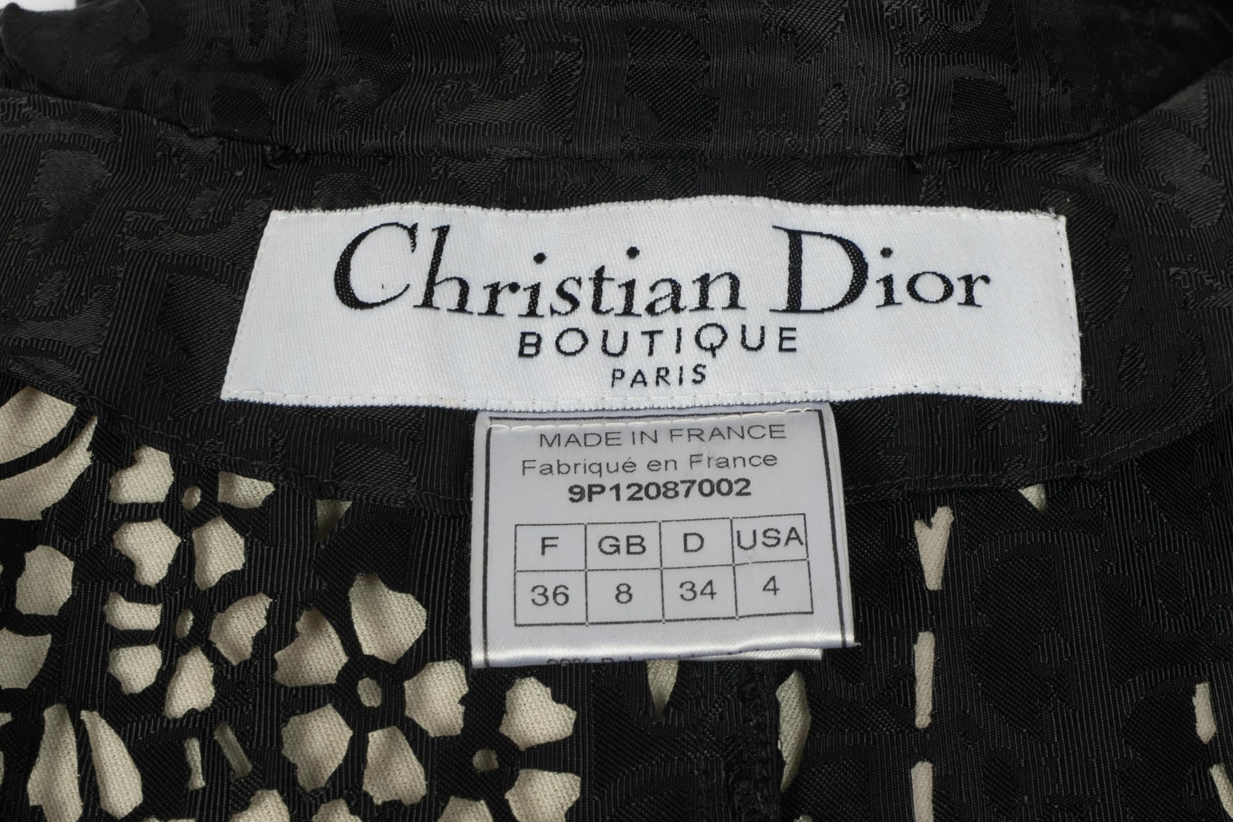 Manteau robe Christian Dior 2009 en vente 5
