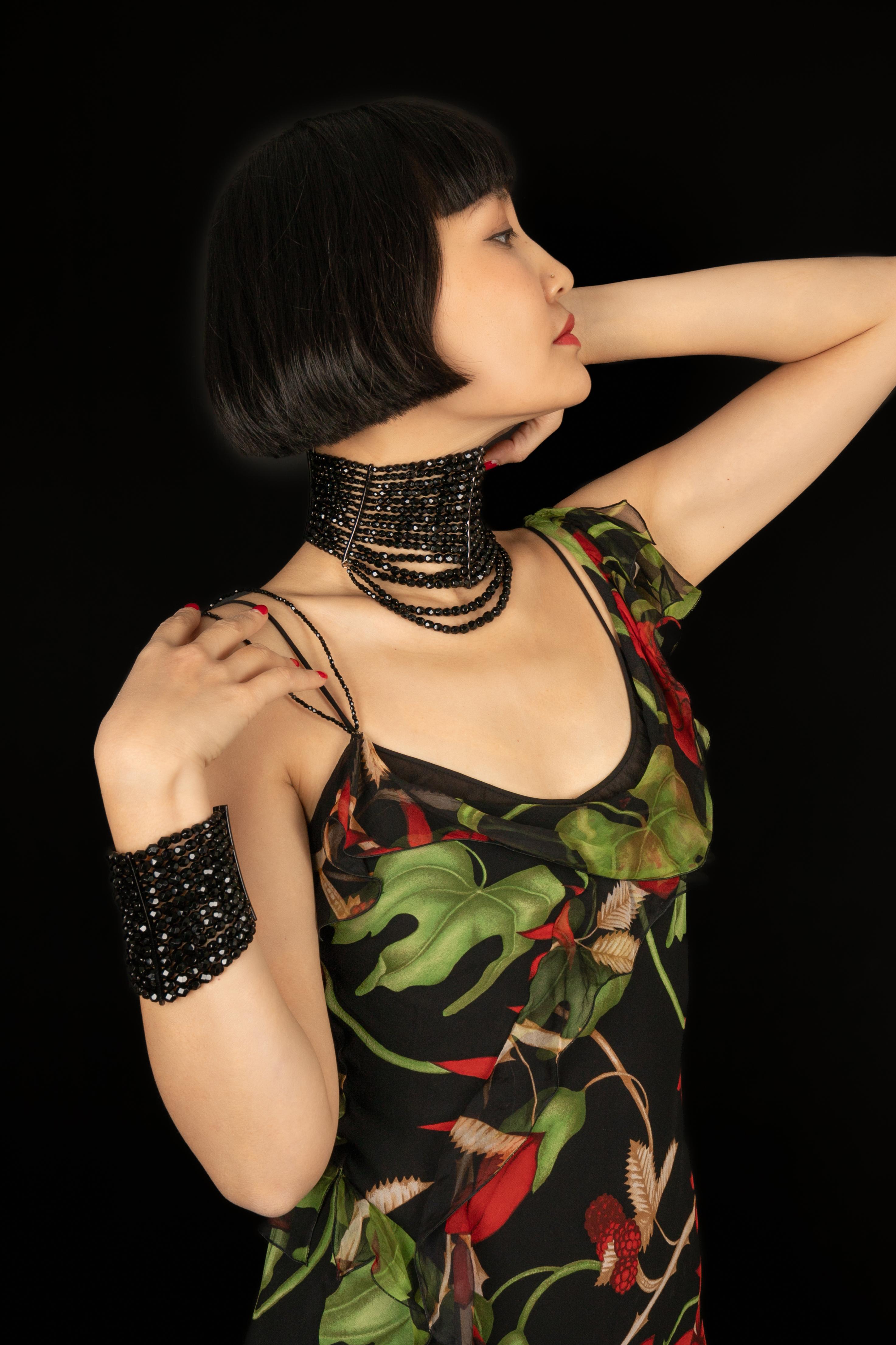 Brown Christian Dior dress