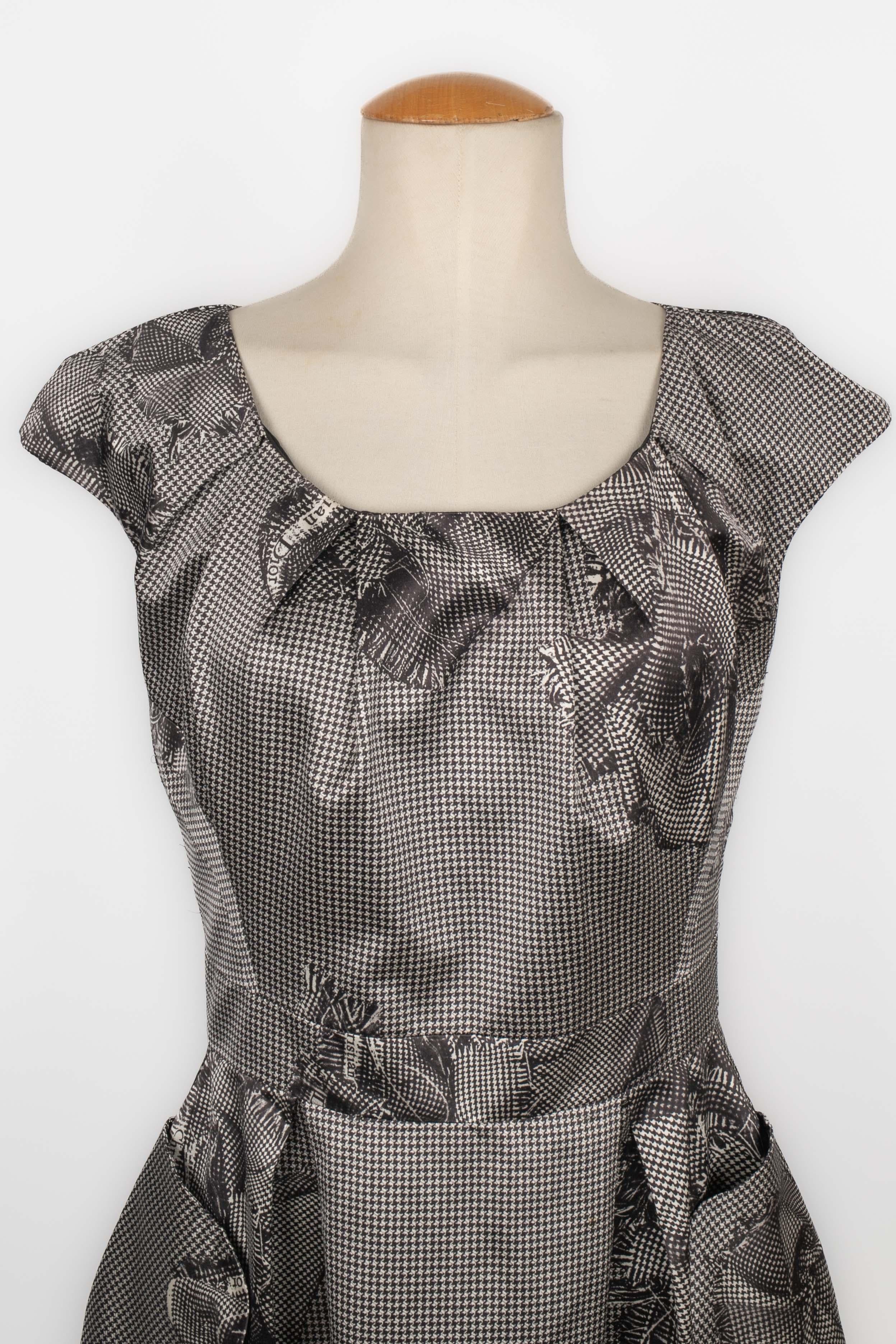 Gray Christian Dior dress For Sale