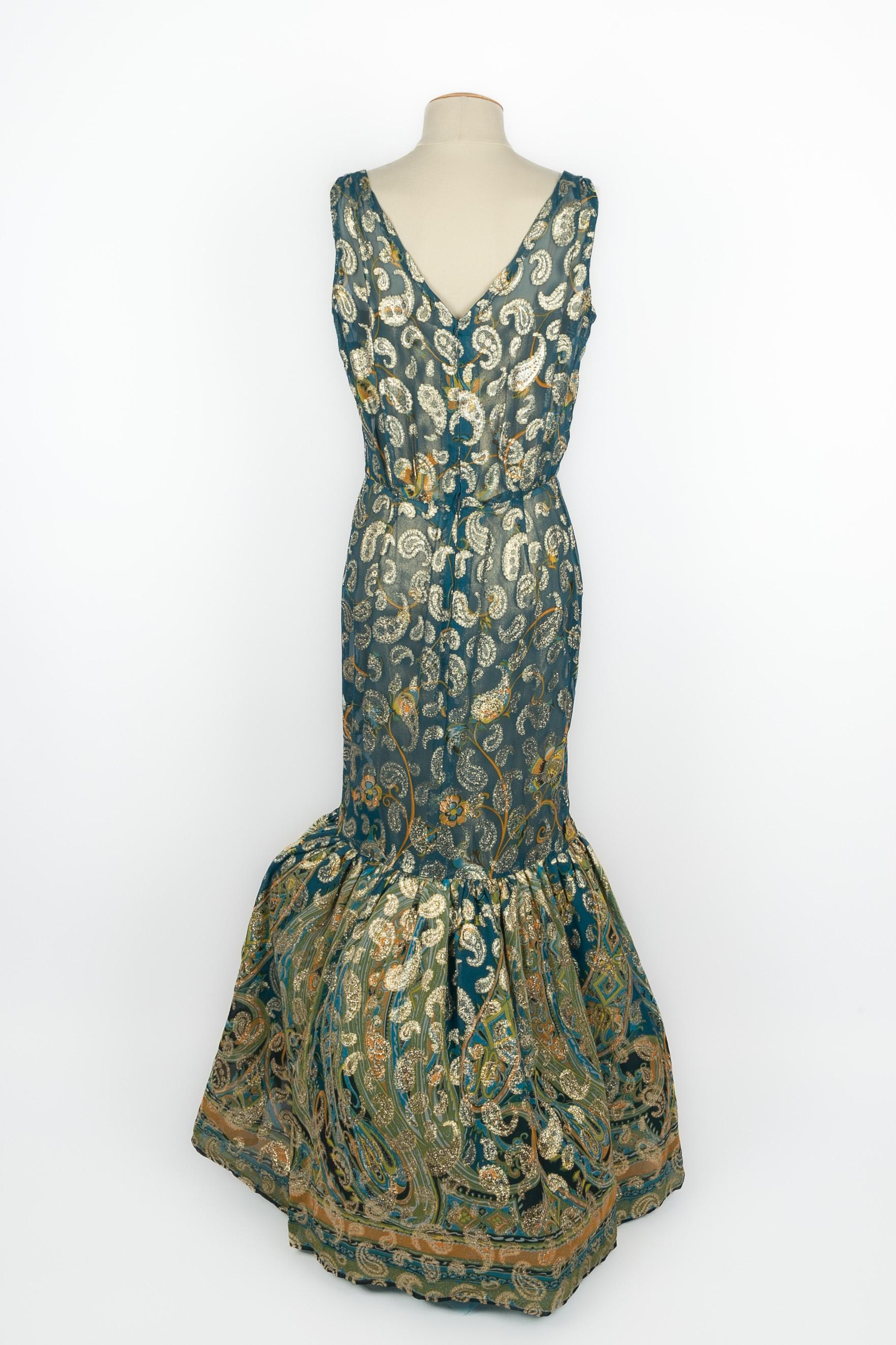 Women's Christian Dior dress Haute Couture 1969 For Sale