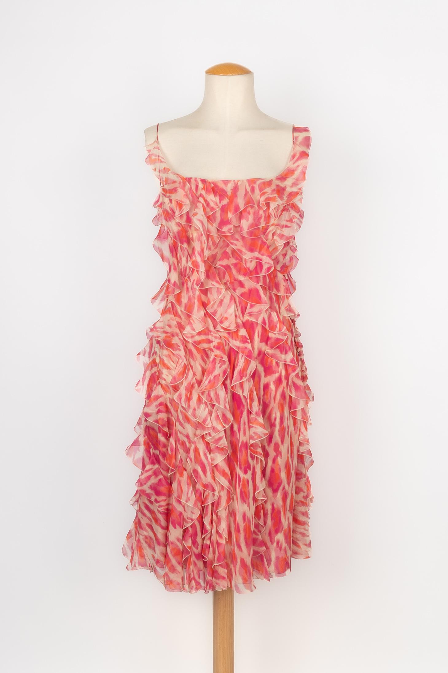 Pink Christian Dior dress Resort 2008 For Sale