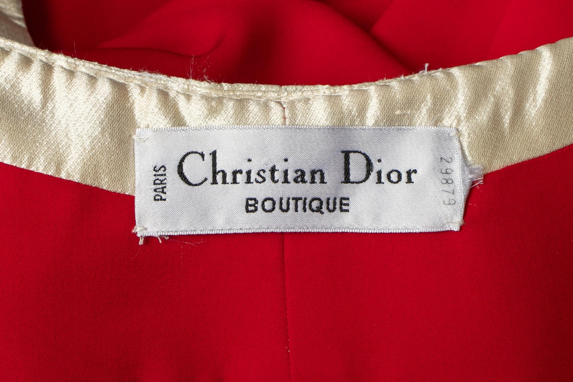Christian Dior Kleid Frühjahr-Sommer 1992 im Angebot 7