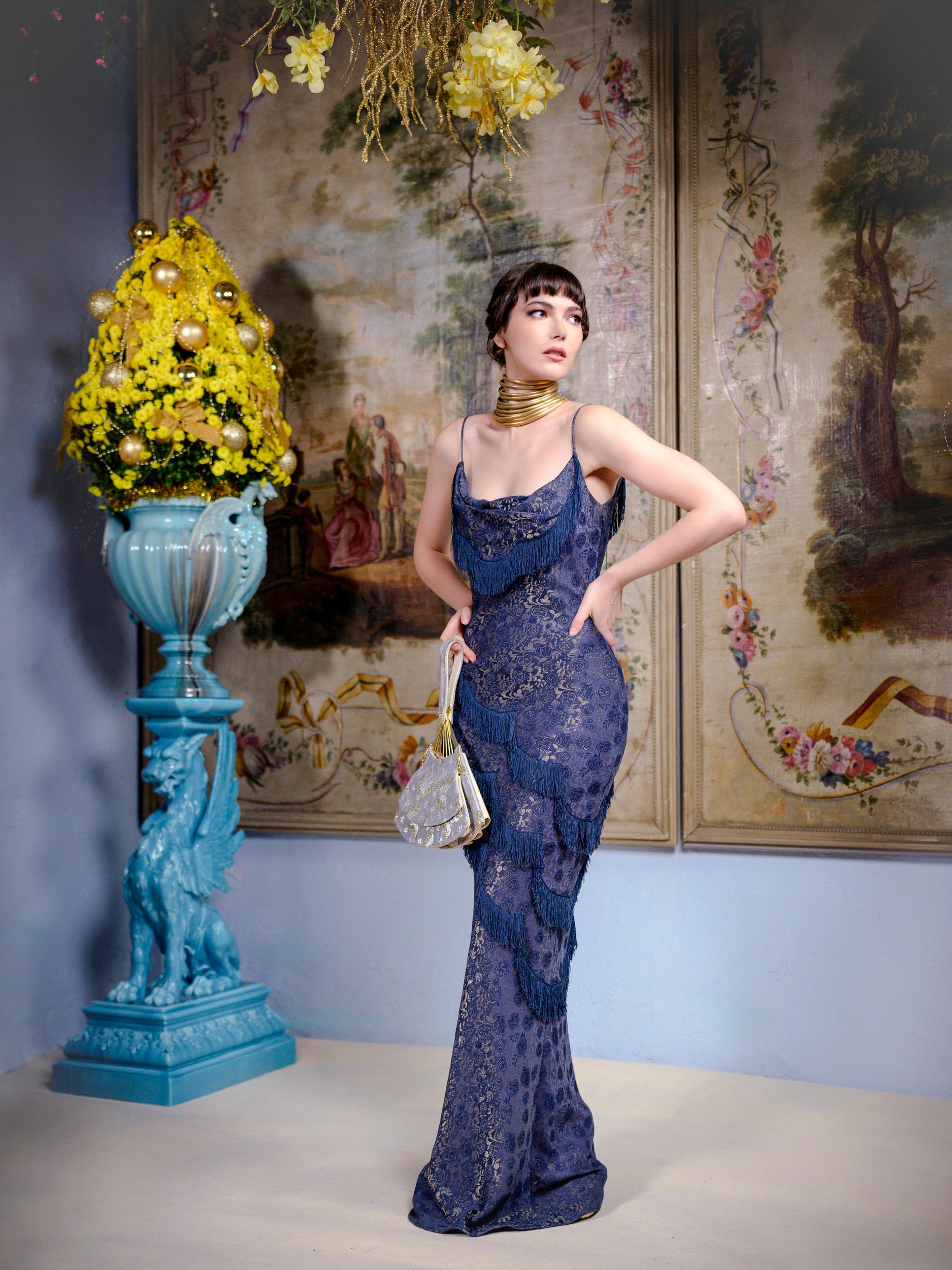 Robe Christian Dior printemps-été 1998 en vente 9