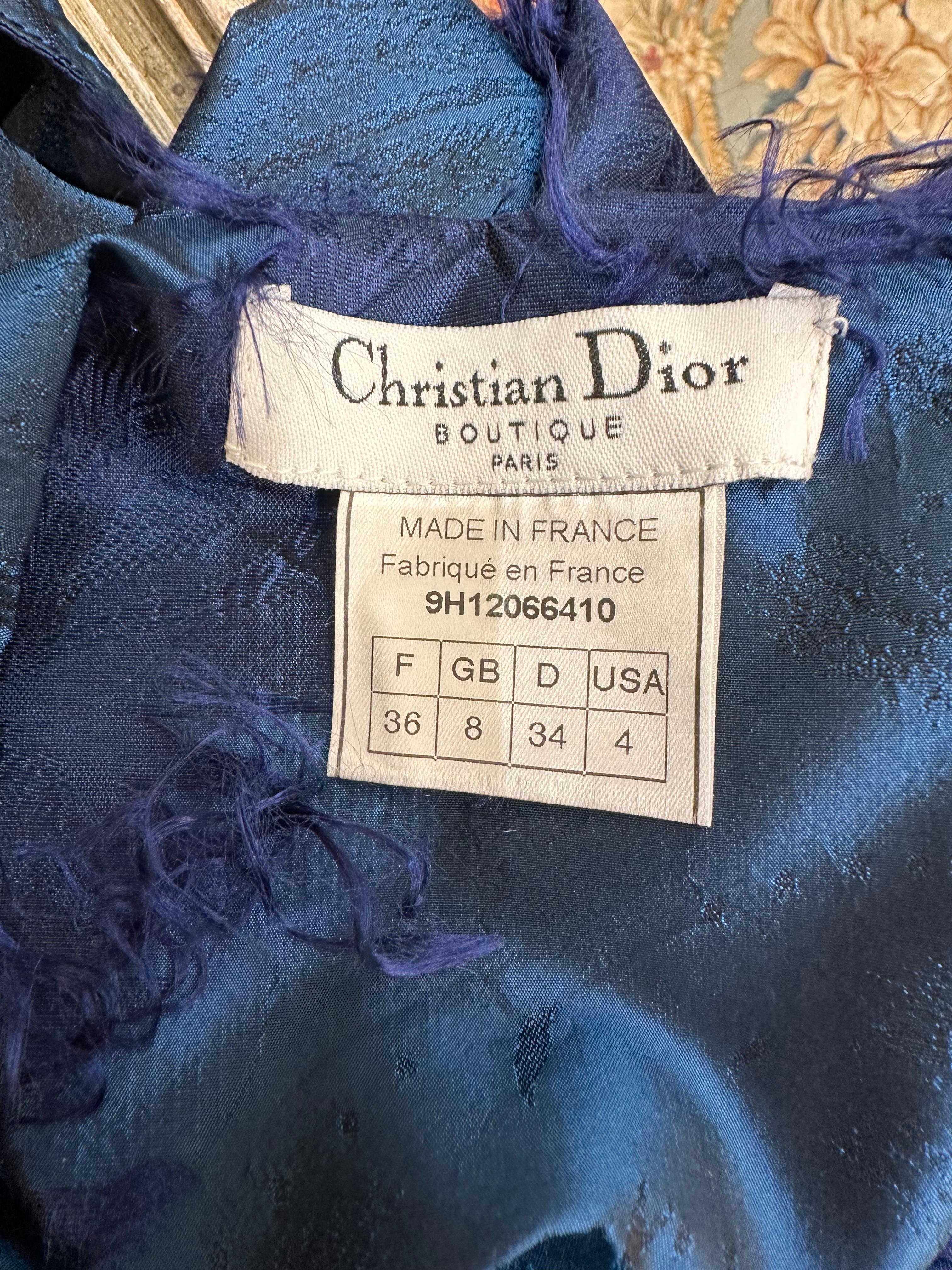 Robe Christian Dior Winter 1999 en vente 5