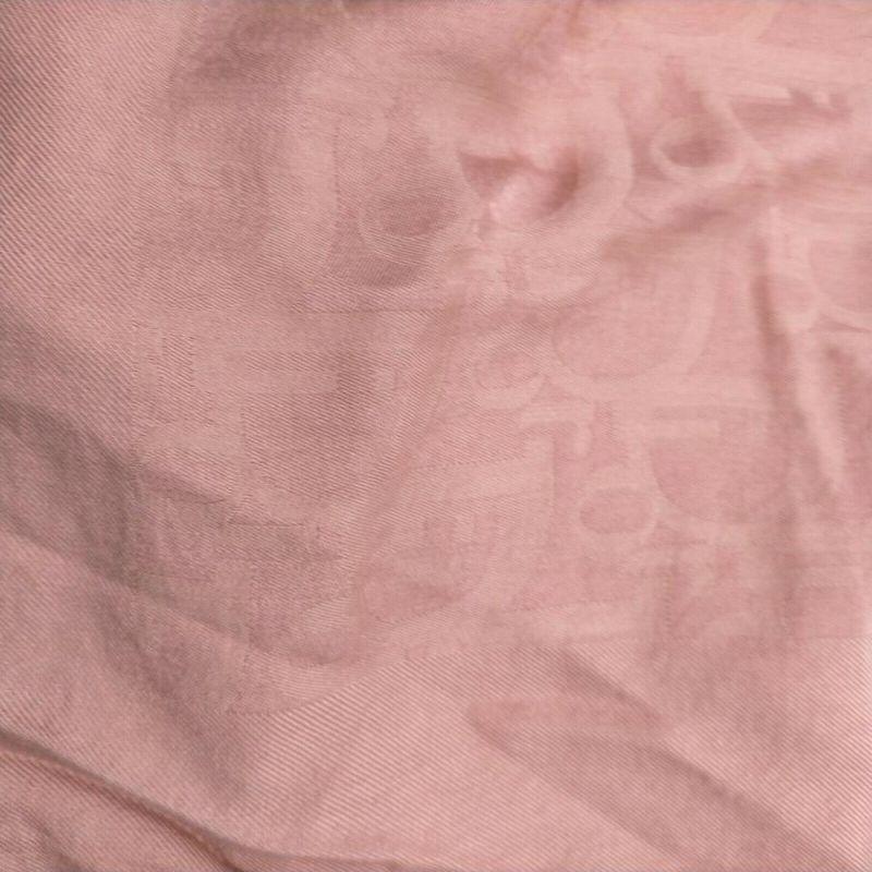 Christian Dior Dusty Rose Pink Monogram Trotter Scarf 862094 4