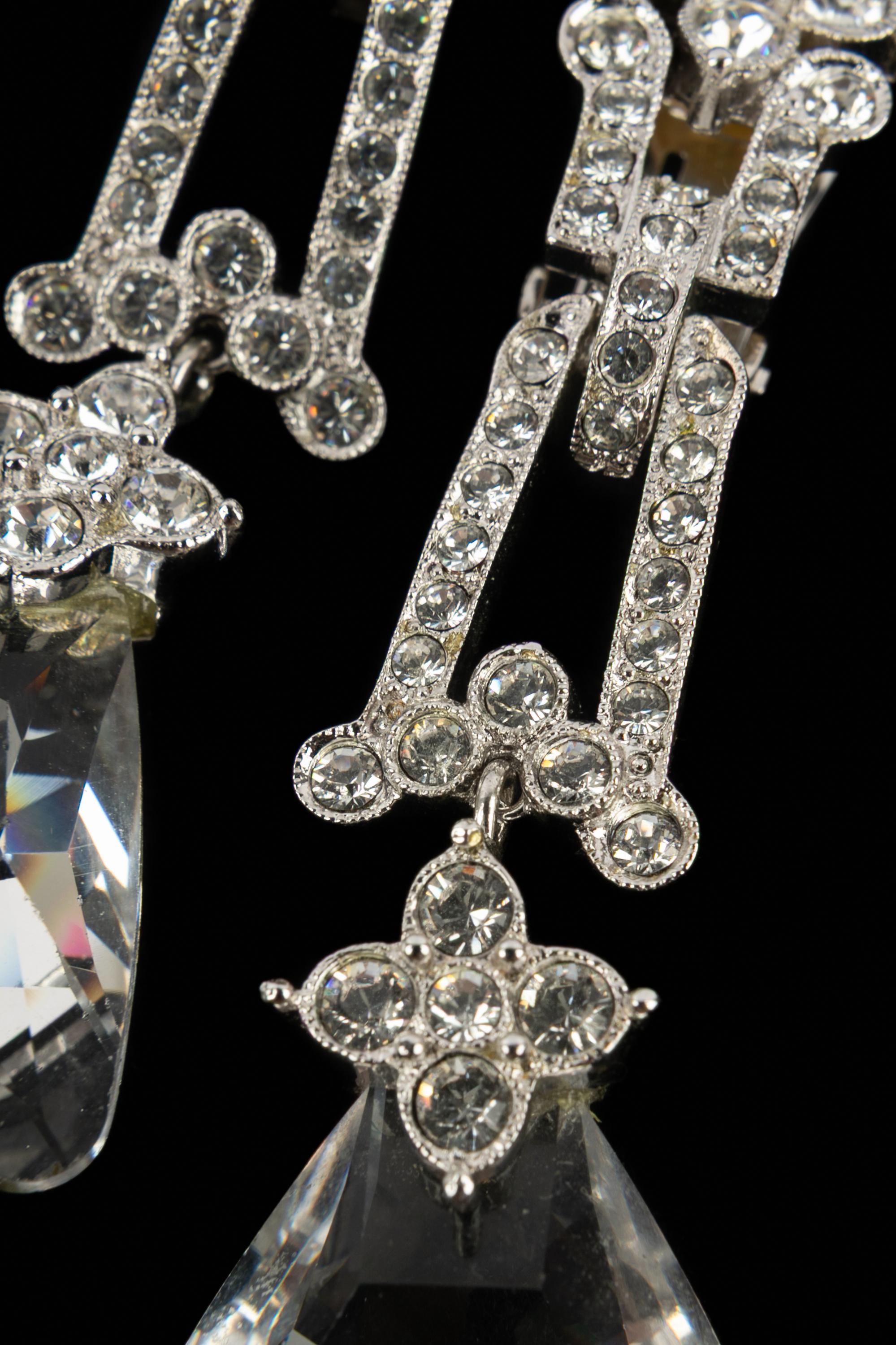 Boucles d'oreilles Christian Dior années 2000 en vente 1
