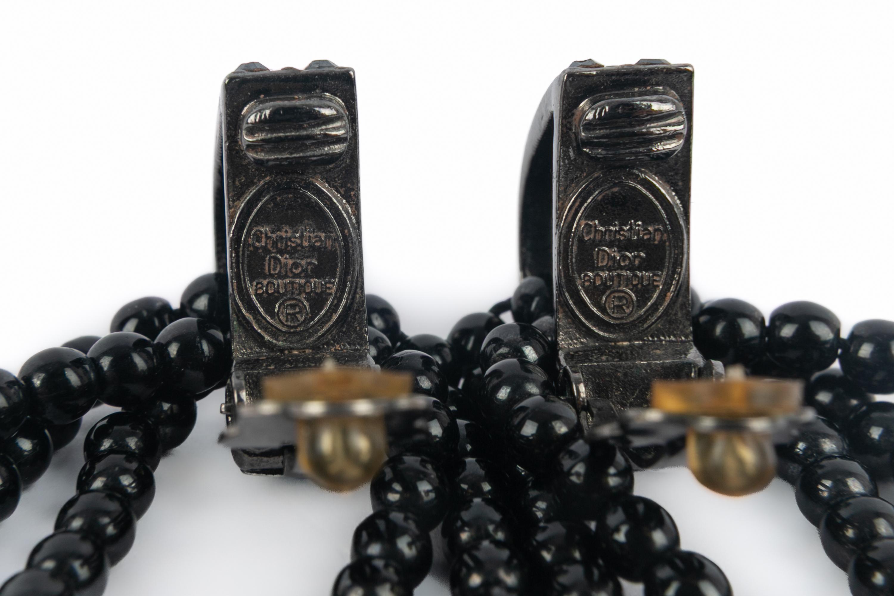 Orecchini Christian Dior anni 2000 in vendita 3