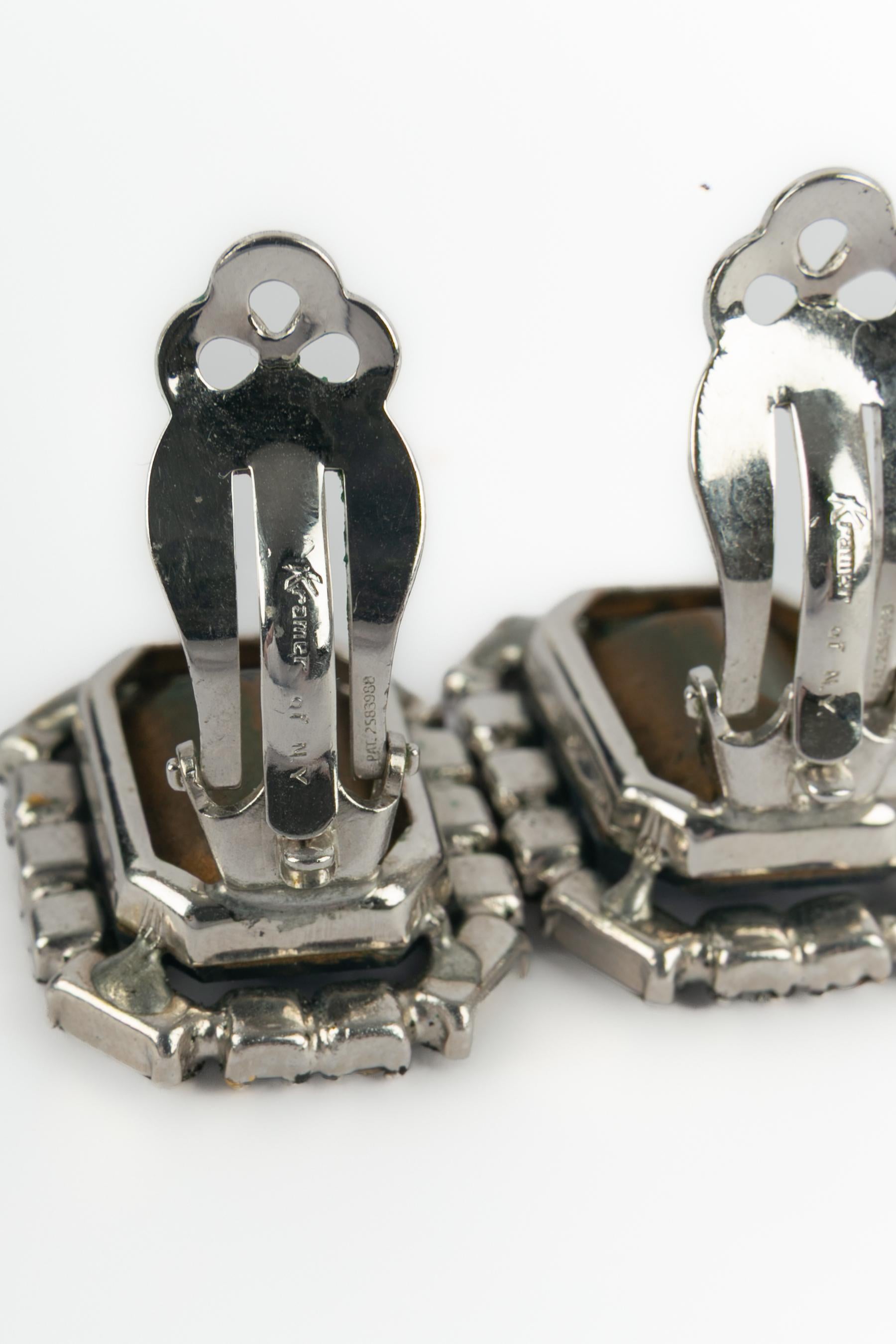 Boucles d'oreilles Christian Dior pour Kramer en vente 4