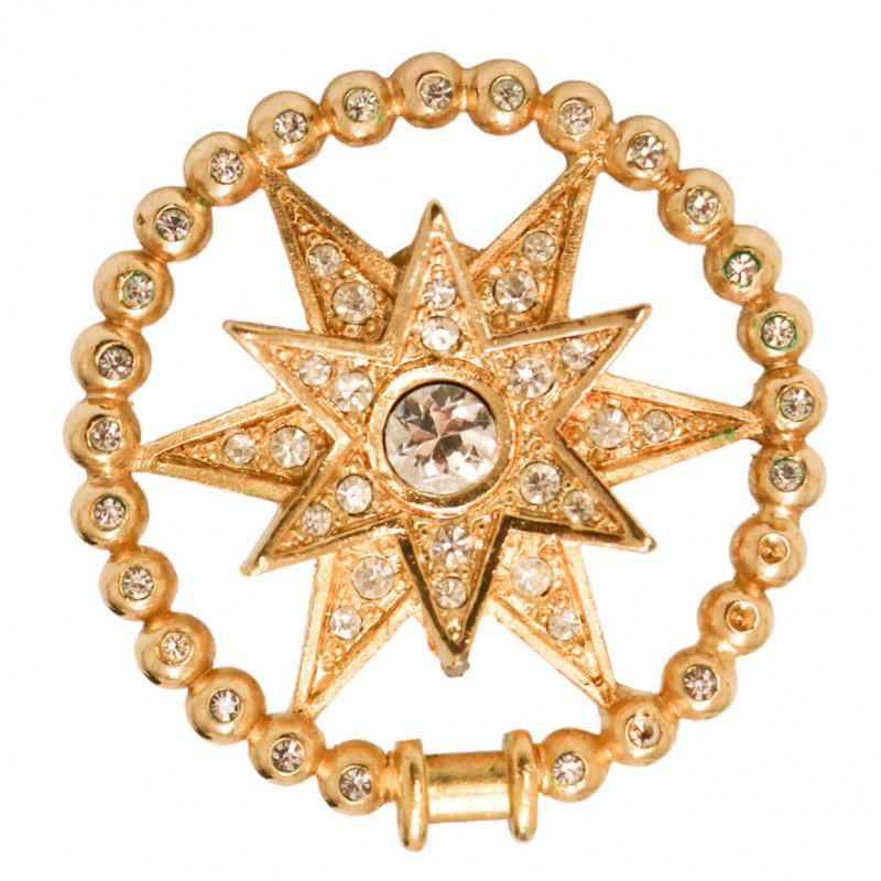 Christian Dior Ohrringe Clip auf Couture „Rose des Vents“ im Zustand „Hervorragend“ in Paris, FR