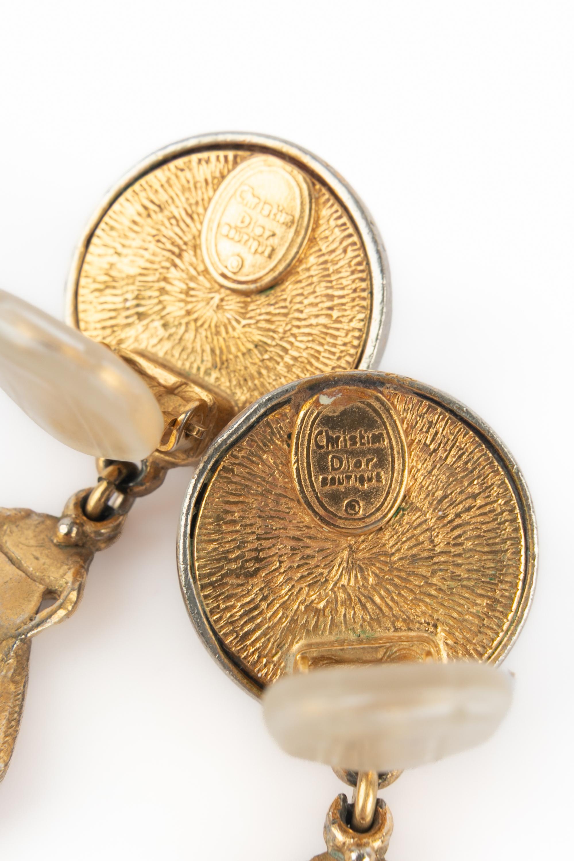 Christian Dior earrings For Sale 2